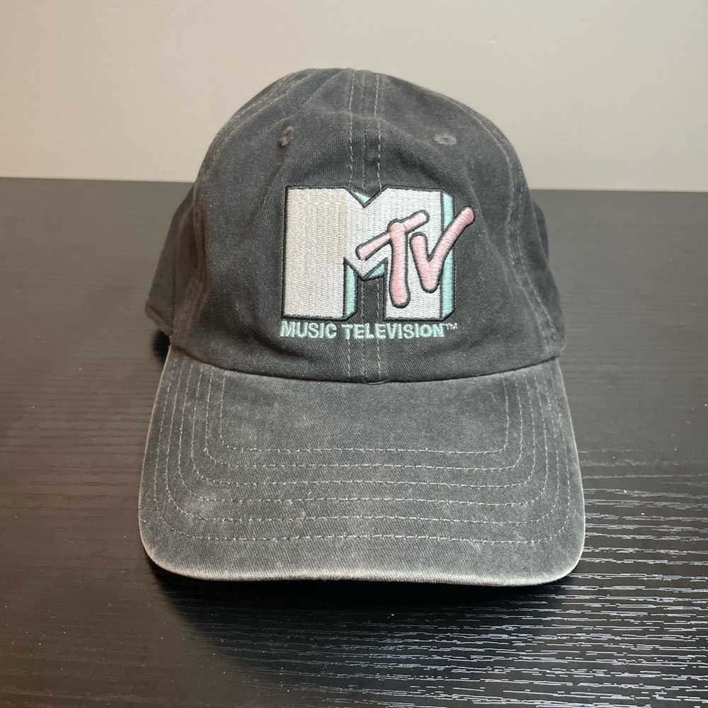 MTV Black Baseball Cap